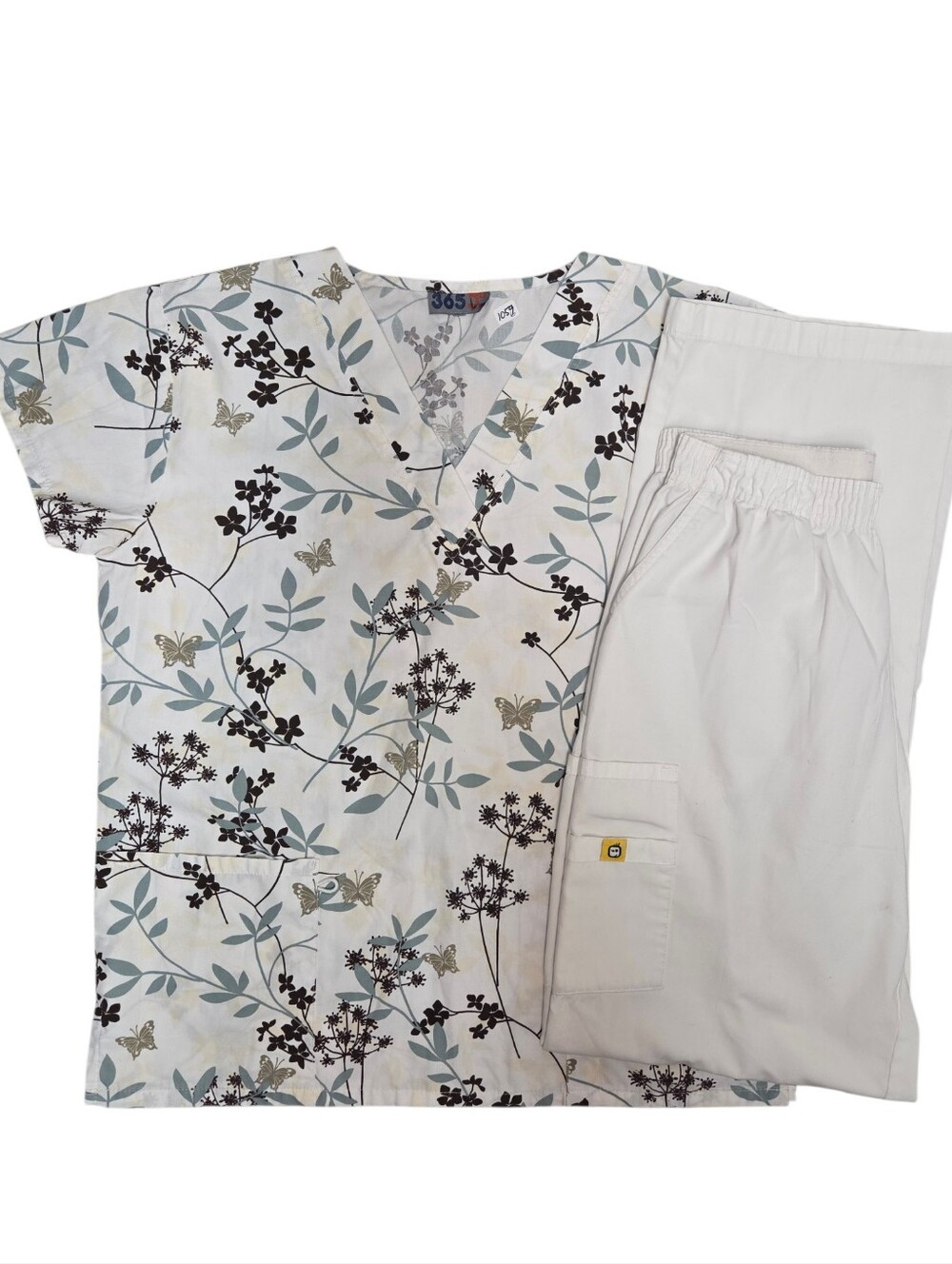 Flowers Scrub Set